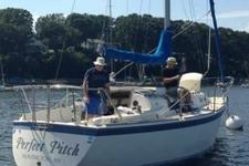 Manhattan Skyline on a 30-foot  sailboat!