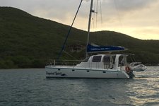 Hop the BVI islands on your private day sail catamaran