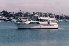 Explore Newport beach on a perfect mid-size event yacht