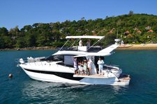 Enjoy cruising in Phuket, Thailand aboard Galeon 460 Flybridge