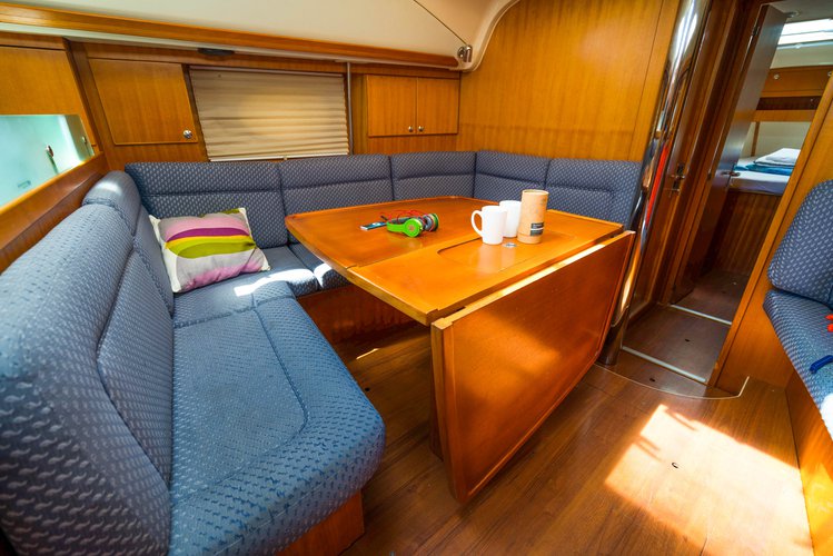 Sailing is a pleasure on a superb sailboat for rent