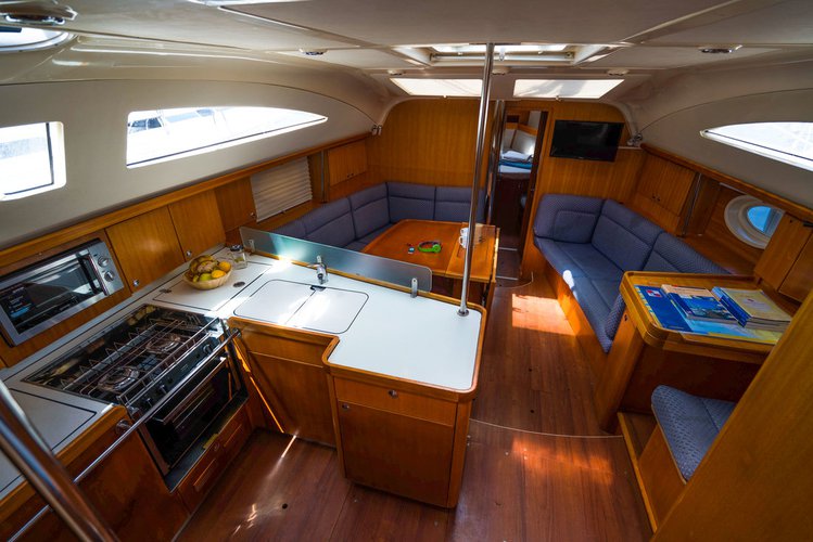 Sailing is a pleasure on a superb sailboat for rent