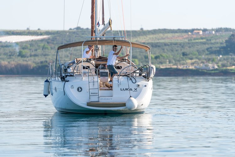 Sailing is a pleasure on a superb sailboat for rent