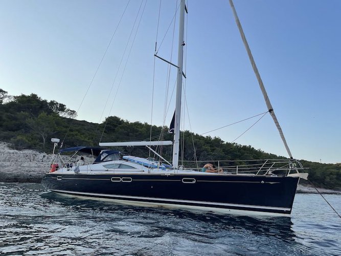 Experience Šibenik, HR on board this amazing Jeanneau Sun Odyssey 54DS