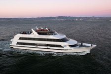 San Francisco Mega Party Yacht alive with a vibrant aesthetics