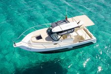Faeton Moraga 780 motor boat for RENT in Ibiza island, Spain