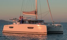 Rent this 42 ft sailing catamaran and relax