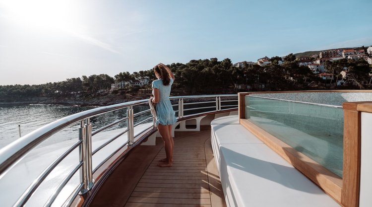 Motor yacht boat rental in ACI Marina Split, Croatia