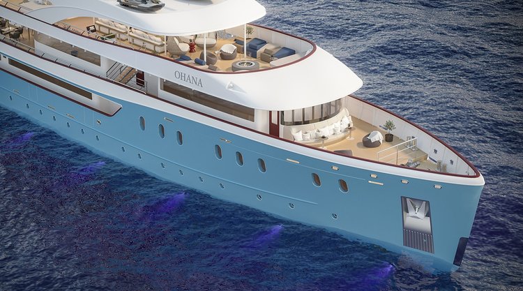 This 160.8'  cand take up to 28 passengers around Split
