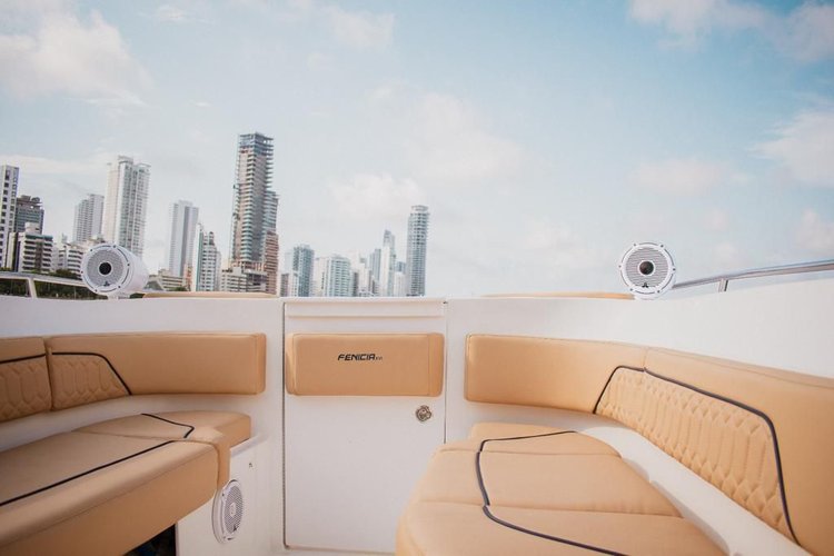 Up to 15 persons can enjoy a ride on this Motor boat boat