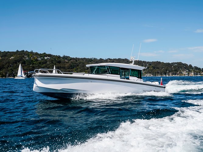 Experience sailing at its best on this motor boat charter