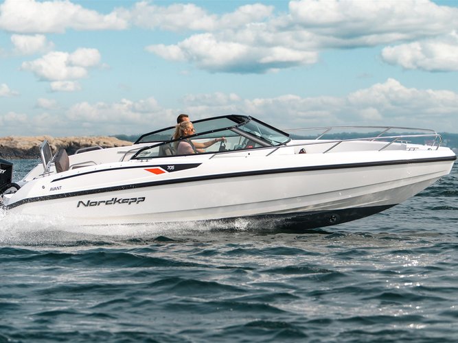 Charter this amazing NordKapp Nordkapp Avant 705 in Paros, GR