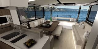 Up to 10 persons can enjoy a ride on this Catamaran boat