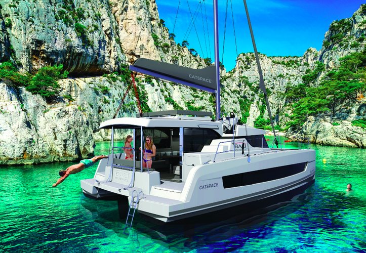 Discover Aegean surroundings on this Bali Catspace Catana Group boat