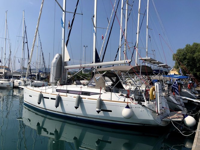 Have fun in the sun on this sailboat charter