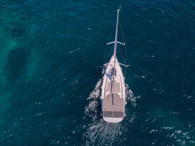 Take this awesome sailboat for a spin!