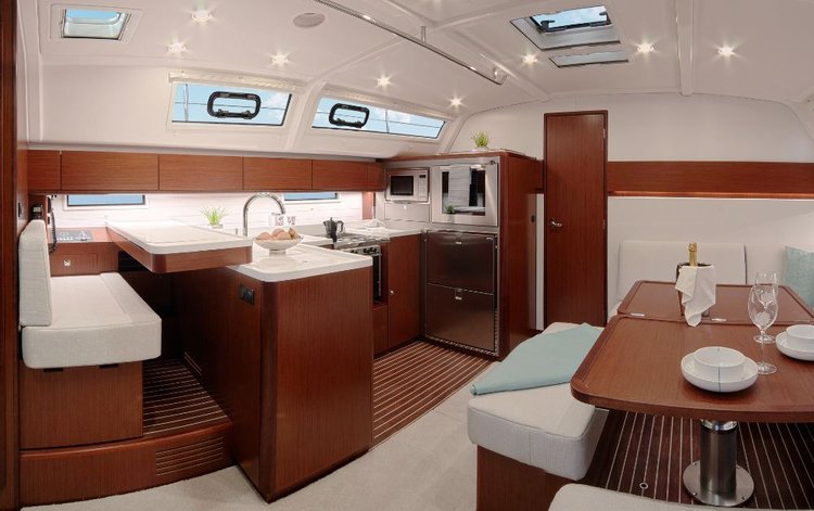 Discover Skiathos/Sporades, Volos surroundings on this Bavaria Cruiser 51 Bavaria Yachtbau boat
