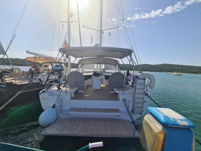 Experience sailing at its best on this sailboat charter