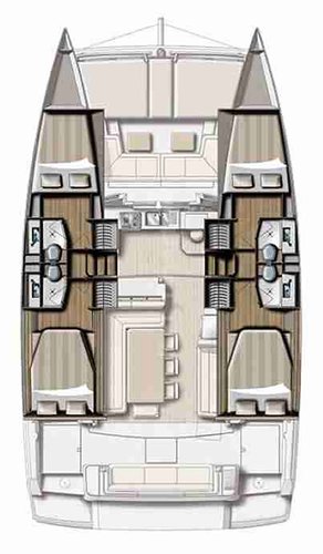 Boat for rent Catana Group 40.5 feet in Campania, Italy