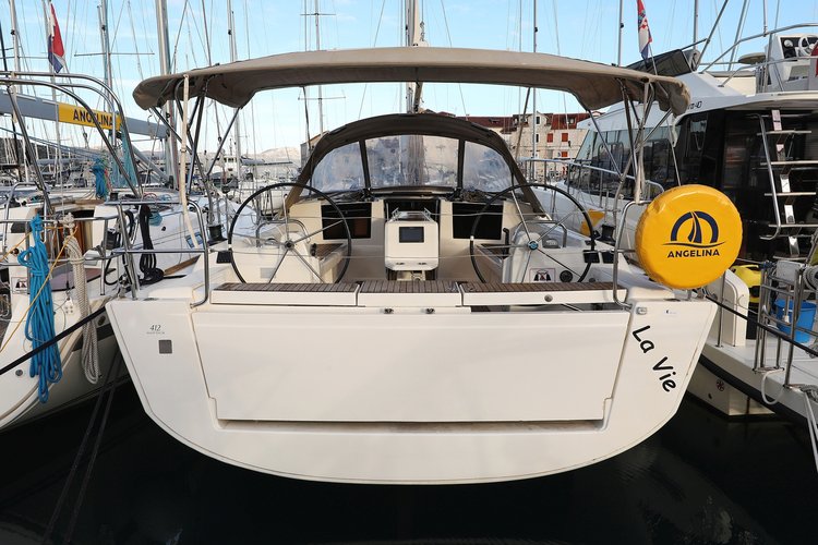 Go on a nautical adventure on this elegant sailboat