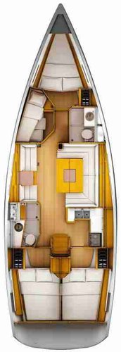 43.8 feet Jeanneau in great shape