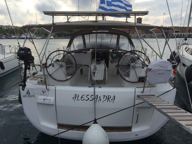 Enjoy Dodecanese, GR to the fullest on our comfortable Jeanneau Sun Odyssey 509 - 5 cab.