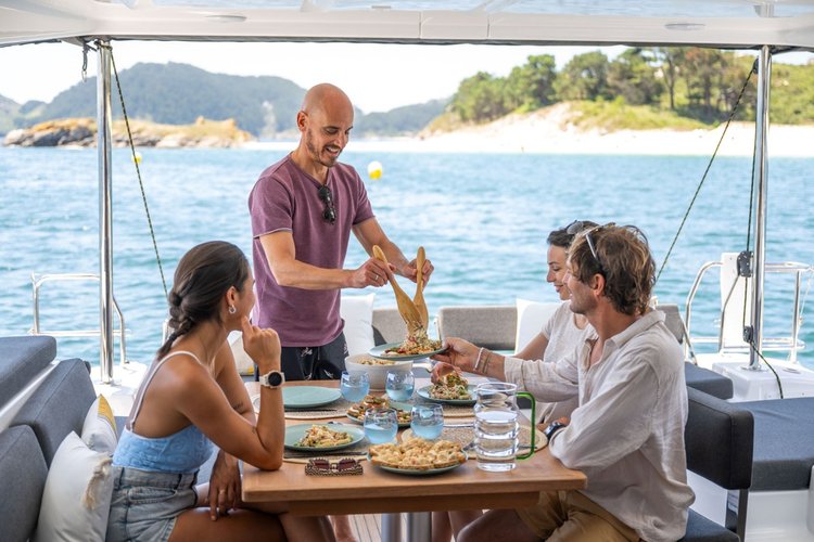 Catamaran boat rental in Tuscany, Italy