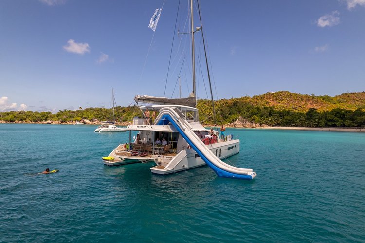 Go on a nautical adventure on this elegant sailboat