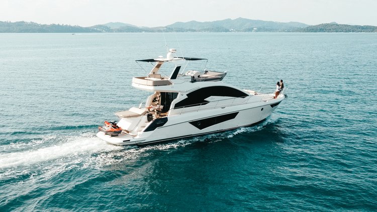 Boating is fun with a Motor yacht in Phuket