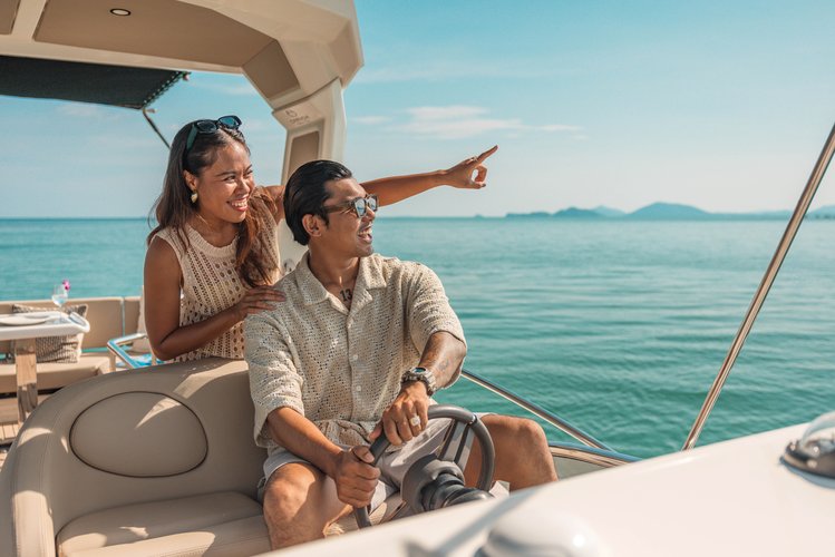 Boating is fun with a Motor yacht in Phuket