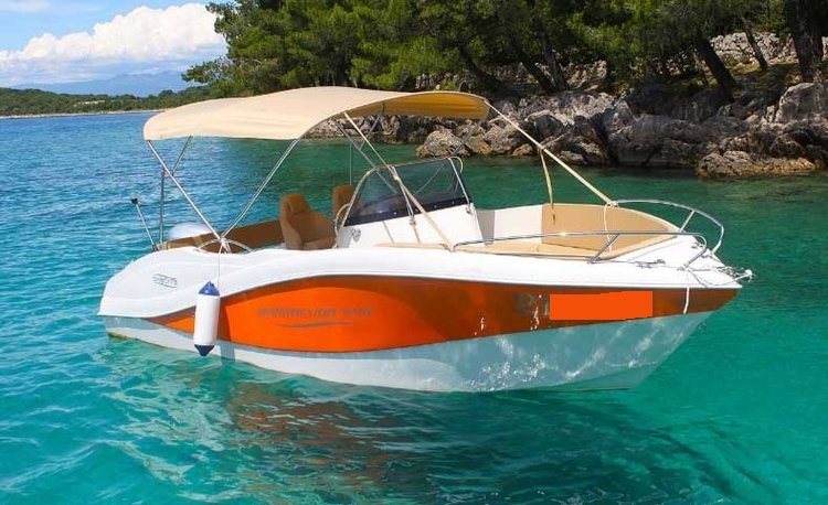 Motor boat boat for rent in Krk