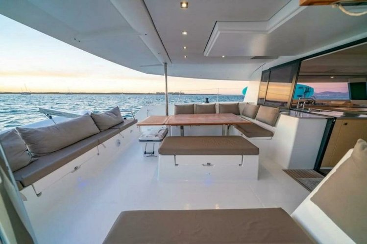 Catamaran boat rental in Marina Fonatur, Mexico