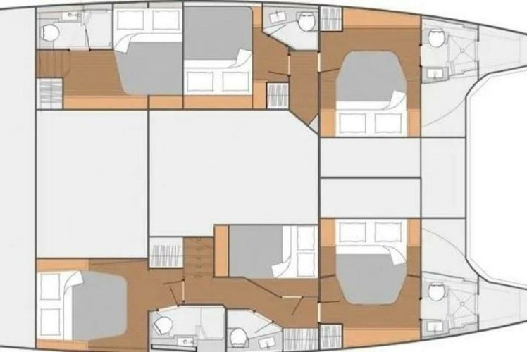 Discover La Paz, BCS surroundings on this Saba 50 Fountaine Pajot boat