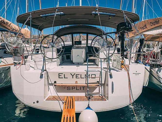 Hop aboard this amazing sailboat rental in Balearic Islands!