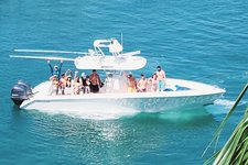 West Palm Beach Sandbar, Cruising, Sunset Dinner, and Fishing Trips