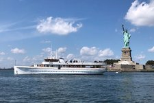 Beautiful and unique motor yacht for special events in New York.