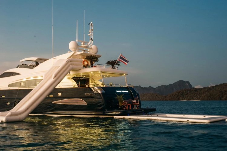 Motor yacht boat rental in Phuket, Thailand