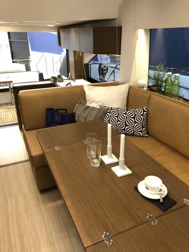 This 58.6' Bavaria Yachtbau cand take up to 9 passengers around Palma de Mallorca