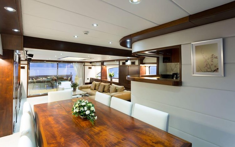 This 100.0' Bilgin cand take up to 20 passengers around Phuket