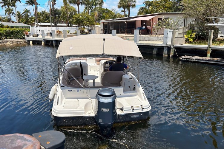 Explore the water with 10 friends on a Hurricane 22 Bowrider FREE Gas And Ice
