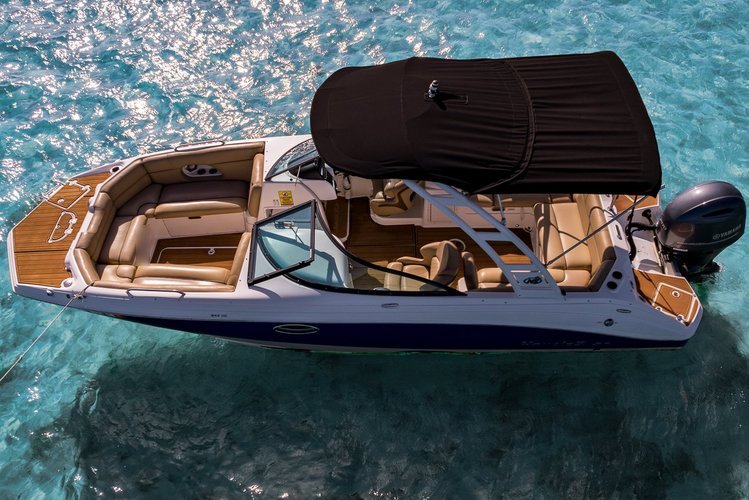 Boating is fun with a Deck boat in Miami Beach