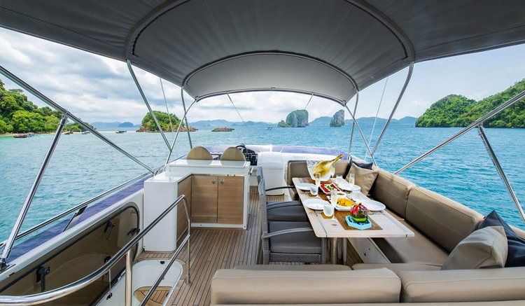 Boating is fun with a Motor yacht in Phuket