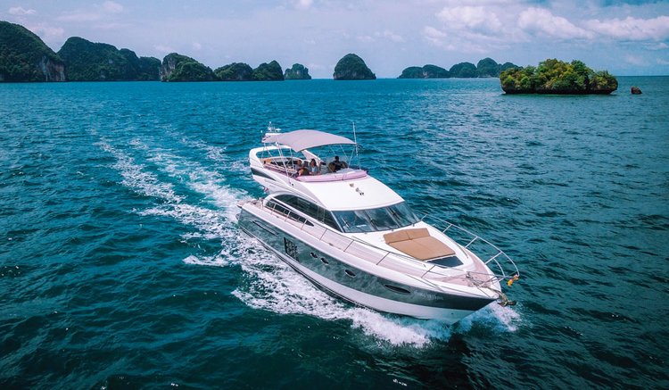 Boating is fun with a Motor yacht in Phuket