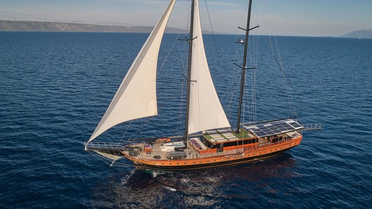 Discover Split surroundings on this Gulet  boat