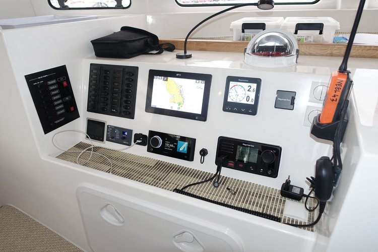 Boating is fun with a Trimaran in Martinique