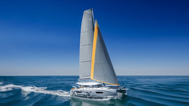 Go on a nautical adventure on this elegant sailboat