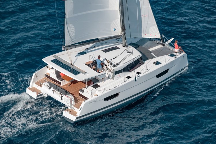 Have fun in the sun on this sailboat charter