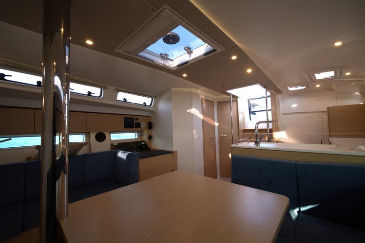 Discover Castiglioncello surroundings on this Hanse 410 Hanse Yachts boat