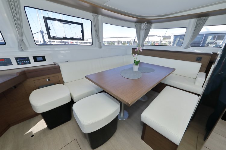 Discover Sukošan surroundings on this Lagoon 46  Lagoon boat