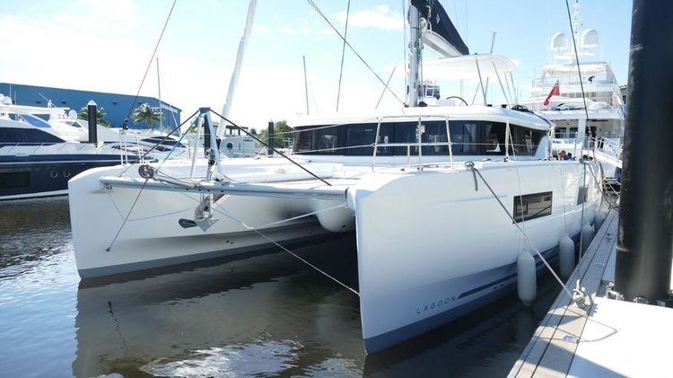 Lagoon's 45.8 feet in Martinique